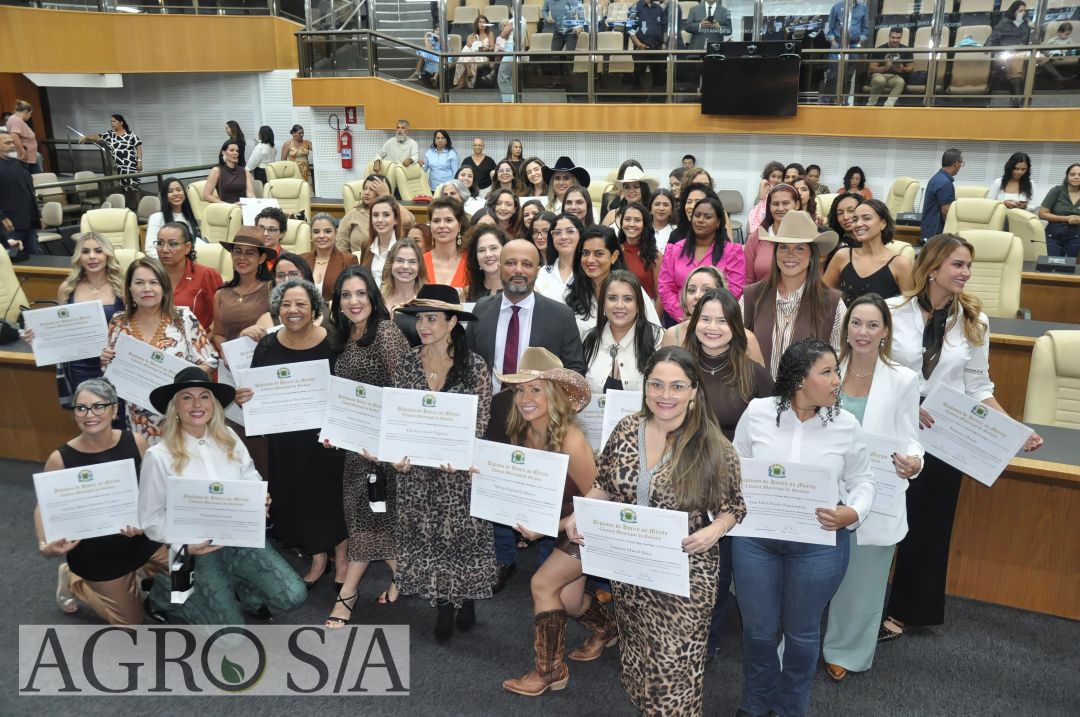 Goiânia reverencia mulheres que movem o agronegócio brasileiro